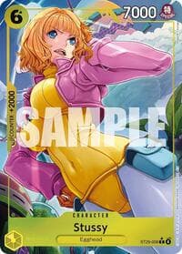 Stussy (Full Art) - ST-29: Starter Deck 29 Egghead - One Piece Card Game card
