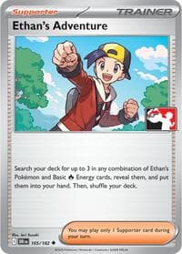 Ethan's Adventure - Prize Pack Series Cards - Pokemon card