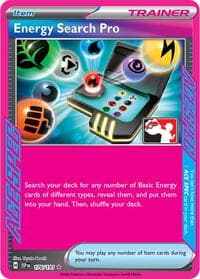 Energy Search Pro - Prize Pack Series Cards - Pokemon card