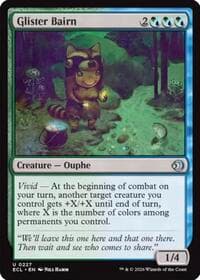 Glister Bairn - Lorwyn Eclipsed - Magic: The Gathering card