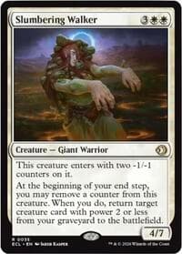 Slumbering Walker - Lorwyn Eclipsed - Magic: The Gathering card