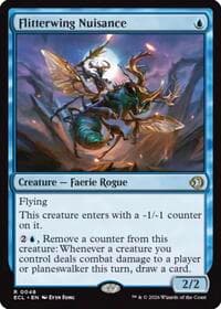 Flitterwing Nuisance - Lorwyn Eclipsed - Magic: The Gathering card