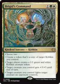 Brigid's Command - Lorwyn Eclipsed - Magic: The Gathering card