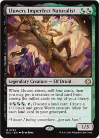 Lluwen, Imperfect Naturalist - Lorwyn Eclipsed - Magic: The Gathering card