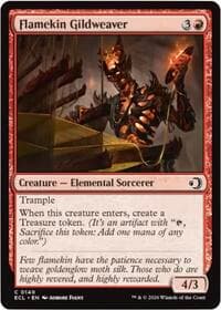 Flamekin Gildweaver - Lorwyn Eclipsed - Magic: The Gathering card