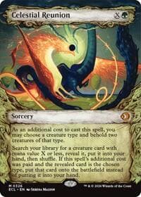 Celestial Reunion (Showcase) - Lorwyn Eclipsed - Magic: The Gathering card