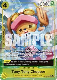 Tony Tony.Chopper (Full Art) - ST-29: Starter Deck 29 Egghead - One Piece Card Game card