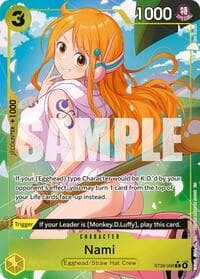 Nami (Full Art) - ST-29: Starter Deck 29 Egghead - One Piece Card Game card