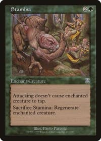 Stamina - Mercadian Masques - Magic: The Gathering card