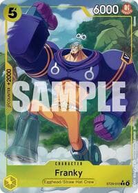 Franky (Full Art) - ST-29: Starter Deck 29 Egghead - One Piece Card Game card