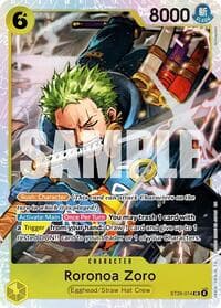 Roronoa Zoro - ST-29: Starter Deck 29 Egghead - One Piece Card Game card