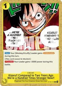 Kizaru!! Compared to Two Years Ago We're a Hundred Times Stronger Now!! - ST-29: Starter Deck 29 Egghead - One Piece Card Game card