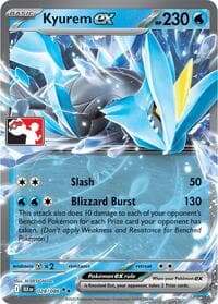 Kyurem ex - Prize Pack Series Cards - Pokemon card