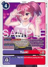 Yuuki - Dawn of Liberator - Digimon Card Game card