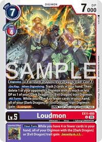 Loudmon - Dawn of Liberator - Digimon Card Game card