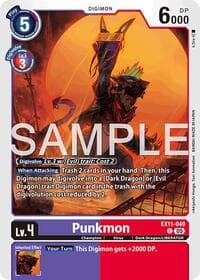 Punkmon - Dawn of Liberator - Digimon Card Game card
