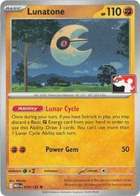 Lunatone - Prize Pack Series Cards - Pokemon card
