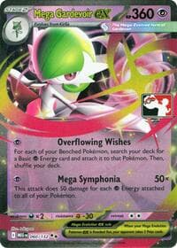 Mega Gardevoir ex - Prize Pack Series Cards - Pokemon card
