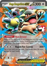 Mega Kangaskhan ex - Prize Pack Series Cards - Pokemon card