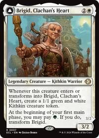 Brigid, Clachan's Heart - Lorwyn Eclipsed - Magic: The Gathering card