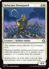 Reluctant Dounguard - Lorwyn Eclipsed - Magic: The Gathering card