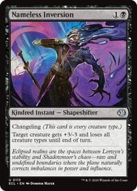 Nameless Inversion - Lorwyn Eclipsed - Magic: The Gathering card