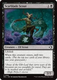 Scarblade Scout - Lorwyn Eclipsed - Magic: The Gathering card