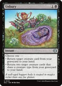 Unbury - Lorwyn Eclipsed - Magic: The Gathering card