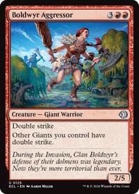 Boldwyr Aggressor - Lorwyn Eclipsed - Magic: The Gathering card