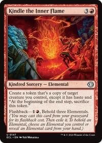 Kindle the Inner Flame - Lorwyn Eclipsed - Magic: The Gathering card