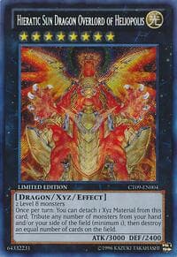 Hieratic Sun Dragon Overlord of Heliopolis - 2012 Collectors Tin - YuGiOh card