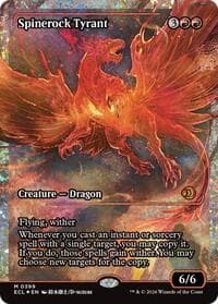 Spinerock Tyrant (0399) (Showcase) (Fracture Foil) - Lorwyn Eclipsed - Magic: The Gathering card