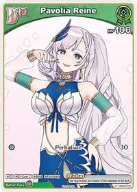 Pavolia Reine (P) (hBP02-018) - hololive OFFICIAL CARD GAME Promos - Hololive card