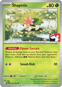 Shaymin - Prize Pack Series Cards - Pokemon card