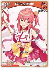 Sakura Miko (P) (hBP03-025) - hololive OFFICIAL CARD GAME Promos - Hololive card