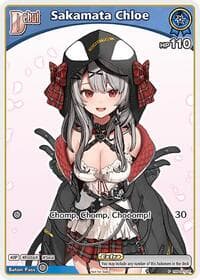 Sakamata Chloe (P) (hBP02-035) - hololive OFFICIAL CARD GAME Promos - Hololive card