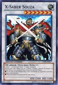 X-Saber Souza - 2012 Collectors Tin - YuGiOh card