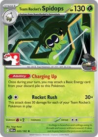 Team Rocket's Spidops - Prize Pack Series Cards - Pokemon card