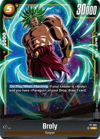 Broly (Tournament Pack 09) - Tournament and Championship Promos - Dragon Ball Super: Fusion World card