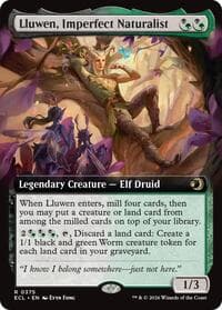 Lluwen, Imperfect Naturalist (Extended Art) - Lorwyn Eclipsed - Magic: The Gathering card