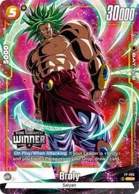 Broly (Tournament Pack -Winner- 09) - Tournament and Championship Promos - Dragon Ball Super: Fusion World card