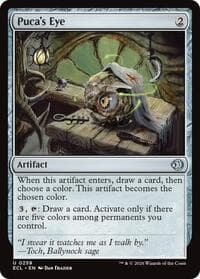 Puca's Eye - Lorwyn Eclipsed - Magic: The Gathering card
