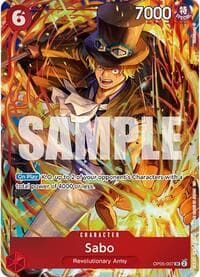 Sabo (Illustration Box Vol.5) - One Piece Promotion Cards - One Piece Card Game card