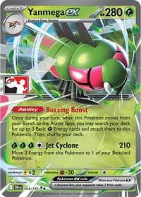 Yanmega ex - Prize Pack Series Cards - Pokemon card