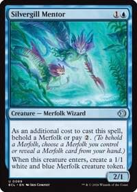 Silvergill Mentor - Lorwyn Eclipsed - Magic: The Gathering card