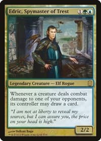Edric, Spymaster of Trest - Commander's Arsenal - Magic: The Gathering card