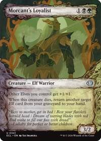 Morcant's Loyalist (Showcase) - Lorwyn Eclipsed - Magic: The Gathering card