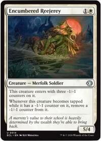 Encumbered Reejerey - Lorwyn Eclipsed - Magic: The Gathering card