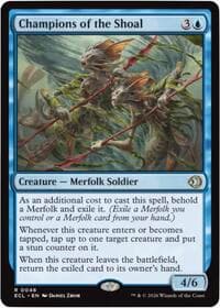 Champions of the Shoal - Lorwyn Eclipsed - Magic: The Gathering card