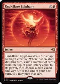 End-Blaze Epiphany - Lorwyn Eclipsed - Magic: The Gathering card